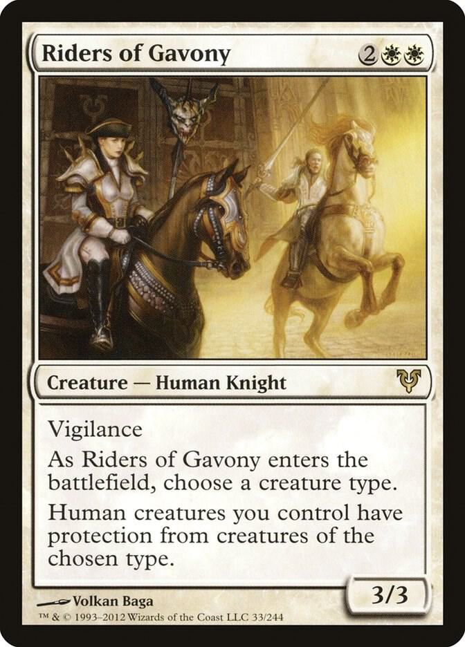 Riders of Gavony (33) [Avacyn Restored]