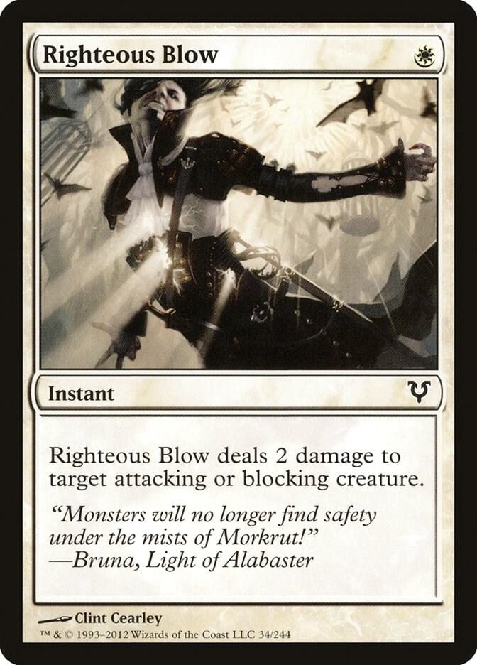 Righteous Blow (34) [Avacyn Restored]