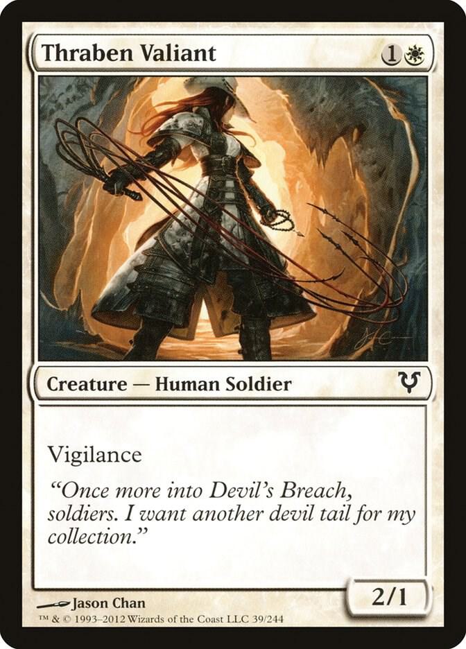 Thraben Valiant (39) [Avacyn Restored]