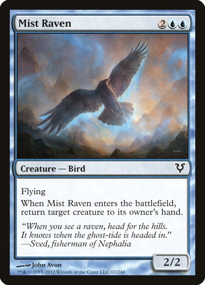 Mist Raven (67) [Avacyn Restored]