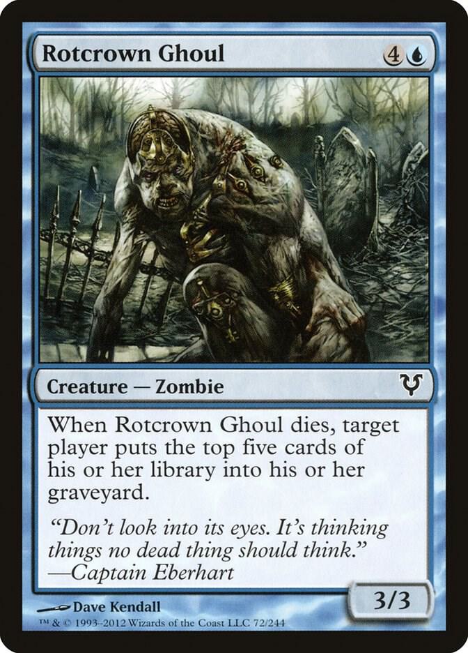 Rotcrown Ghoul (72) [Avacyn Restored]