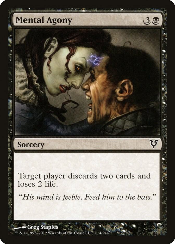 Mental Agony (114) [Avacyn Restored]