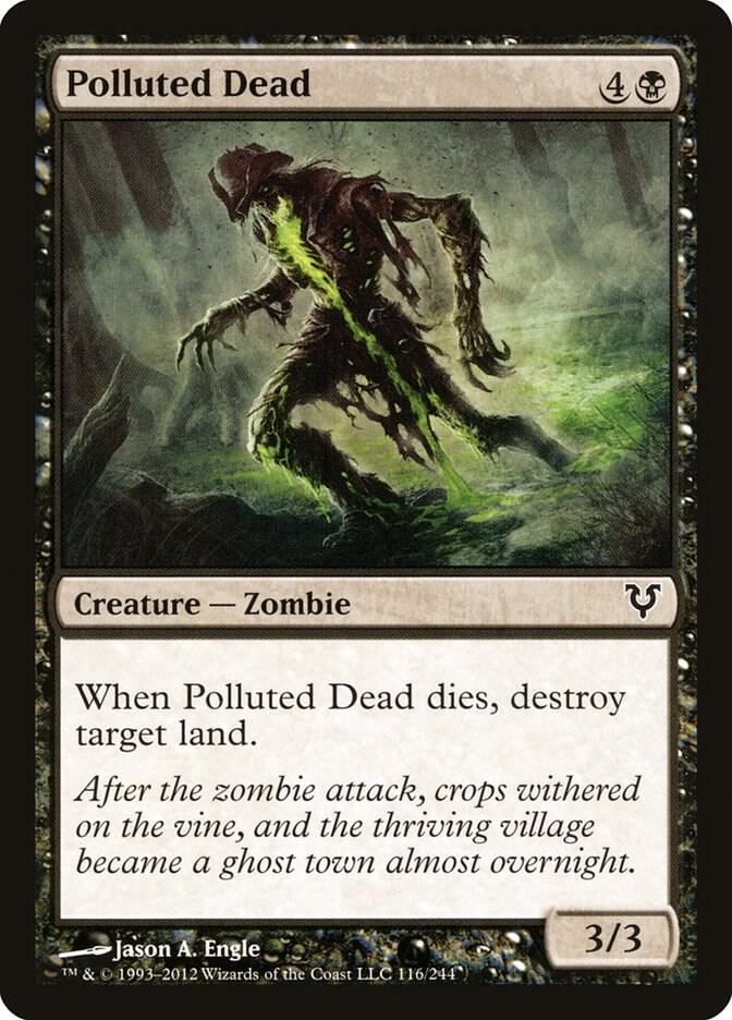 Polluted Dead (116) [Avacyn Restored]