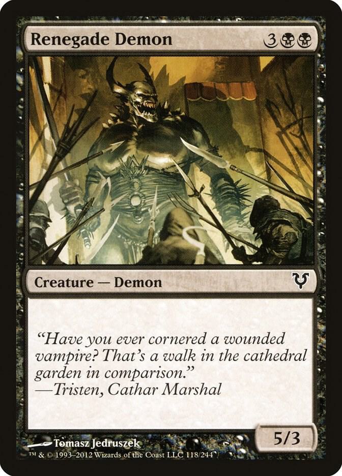Renegade Demon (118) [Avacyn Restored]