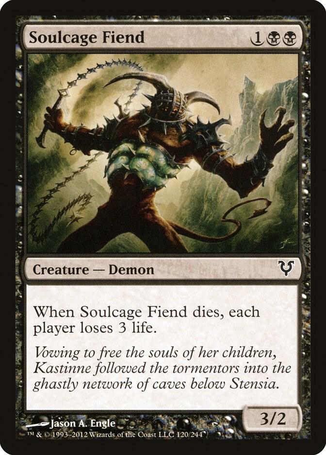 Soulcage Fiend (120) [Avacyn Restored]