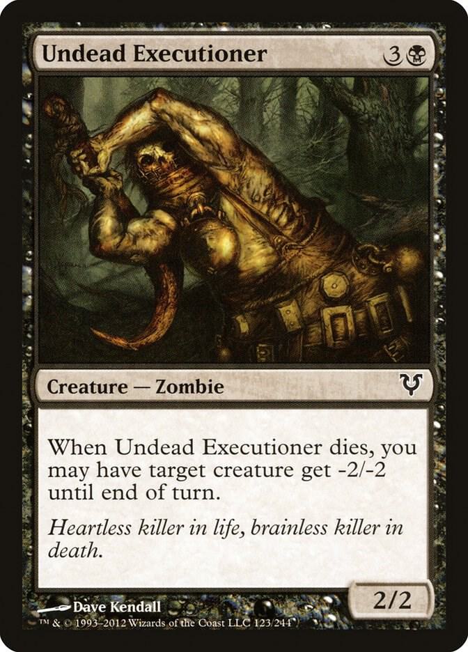 Undead Executioner (123) [Avacyn Restored]