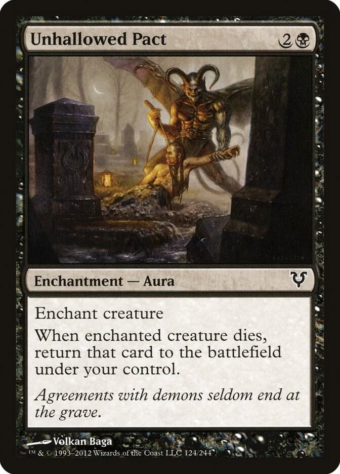 Unhallowed Pact (124) [Avacyn Restored]