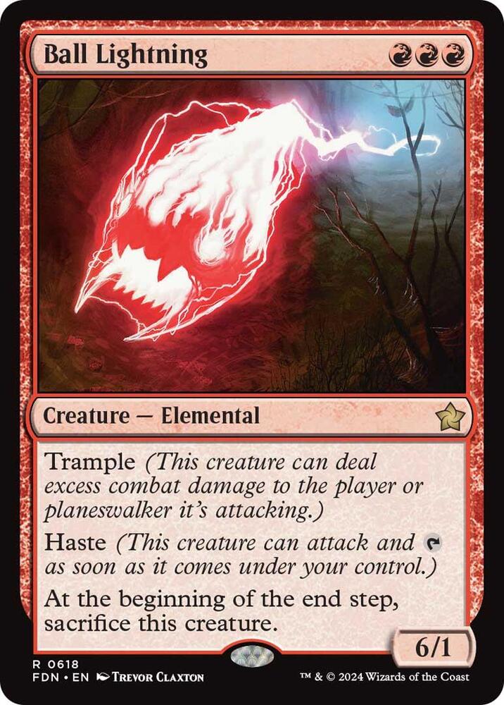 Ball Lightning (618) [Foundations]