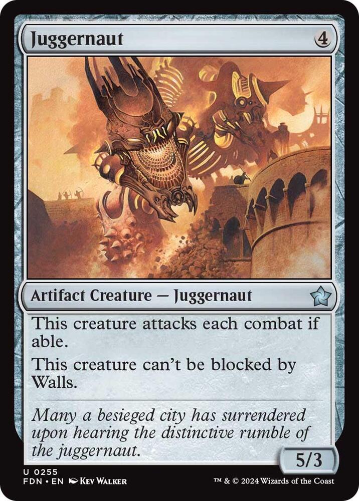Juggernaut (255) [Foundations]