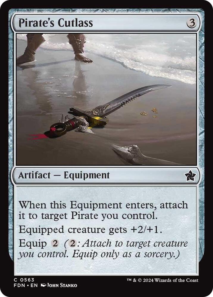 Pirate's Cutlass (563) [Foundations]