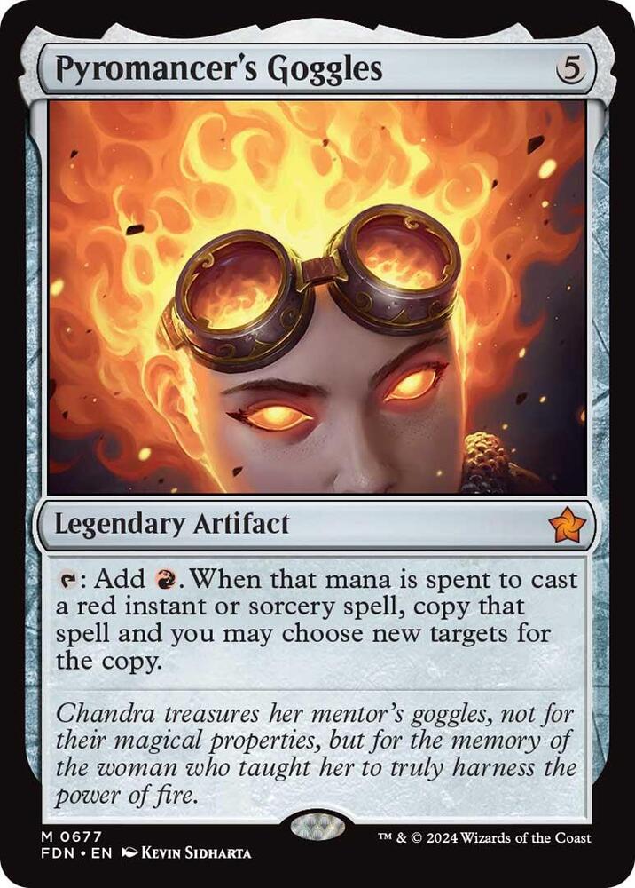 Pyromancer's Goggles (677) [Foundations]
