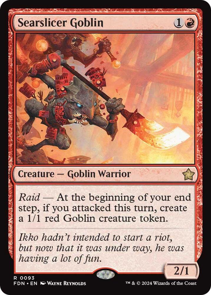 Searslicer Goblin (93) [Foundations]