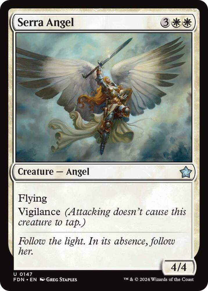 Serra Angel (0147) [Foundations]