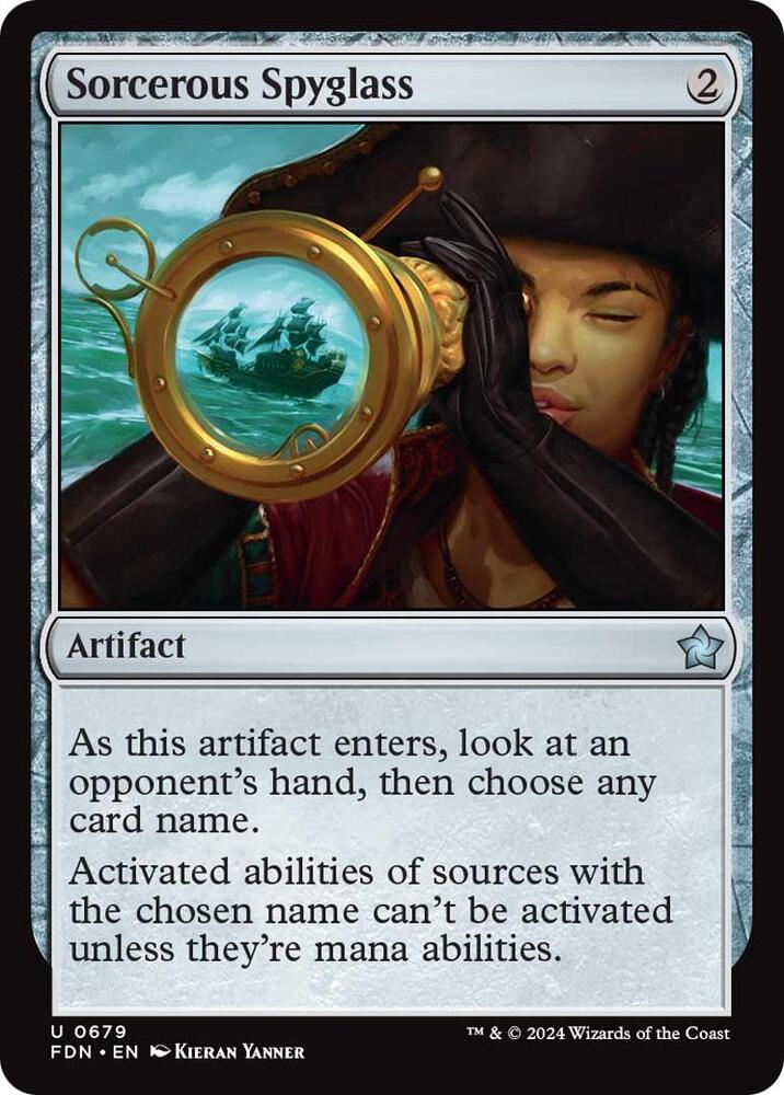 Sorcerous Spyglass (679) [Foundations]
