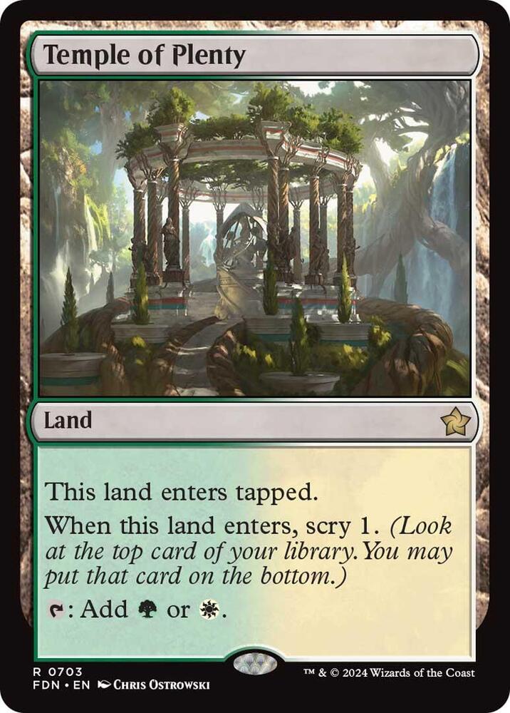 Temple of Plenty (703) [Foundations]