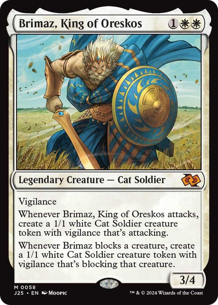 Brimaz, King of Oreskos (Anime) (58) [Foundations Jumpstart]