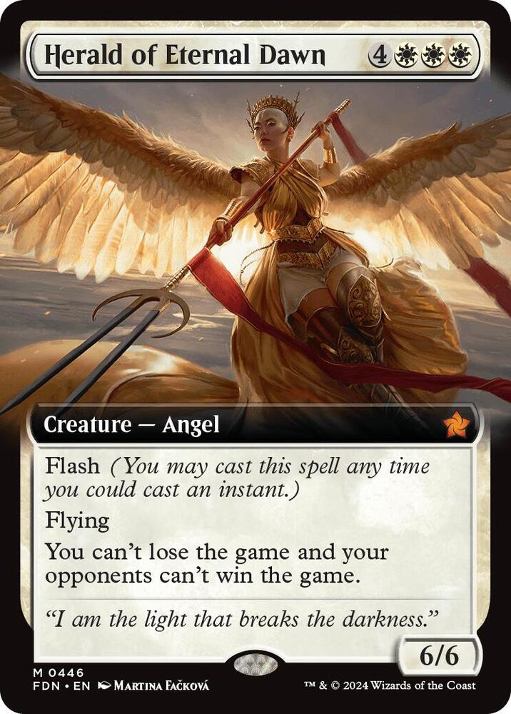 Herald of Eternal Dawn (Extended Art) (446) [Foundations]