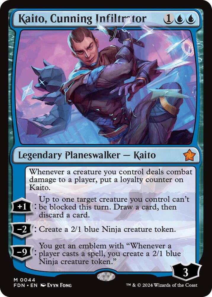 Kaito, Cunning Infiltrator (44) [Foundations]
