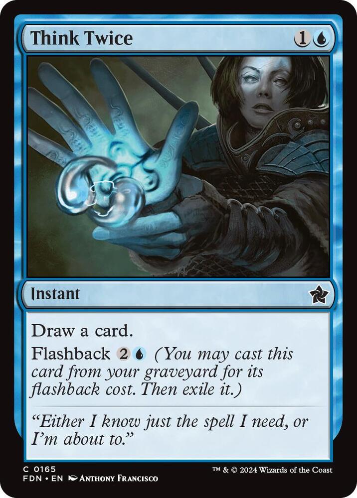 Think Twice (165) [Foundations]