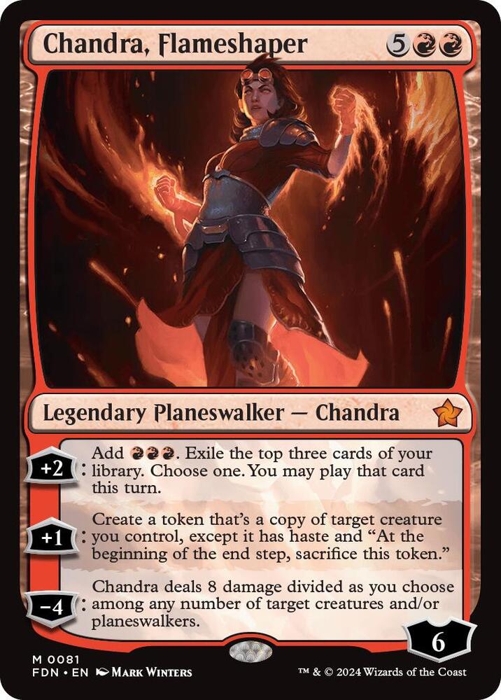 Chandra, Flameshaper (81) [Foundations]