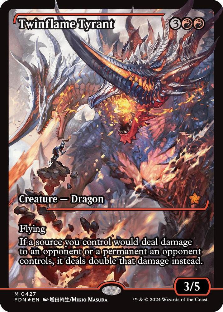 Twinflame Tyrant (Showcase) (427) [Foundations]