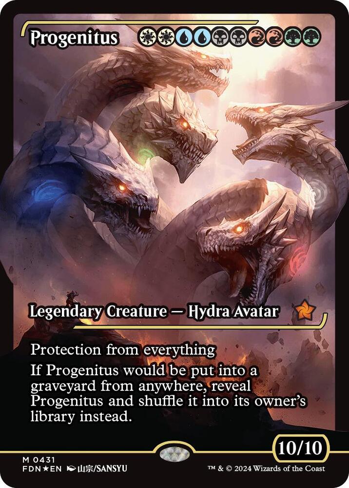 Progenitus (Showcase) (431) [Foundations]