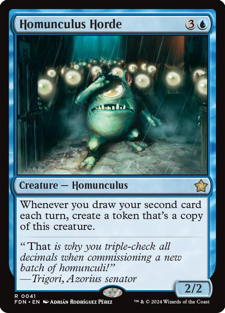 Homunculus Horde (41) [Foundations]