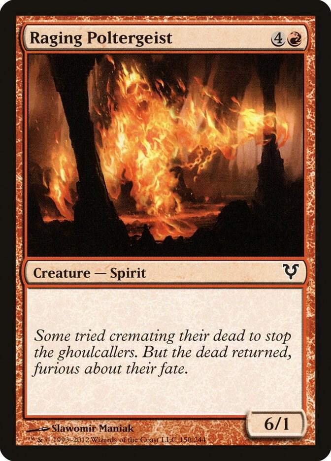 Raging Poltergeist (150) [Avacyn Restored]