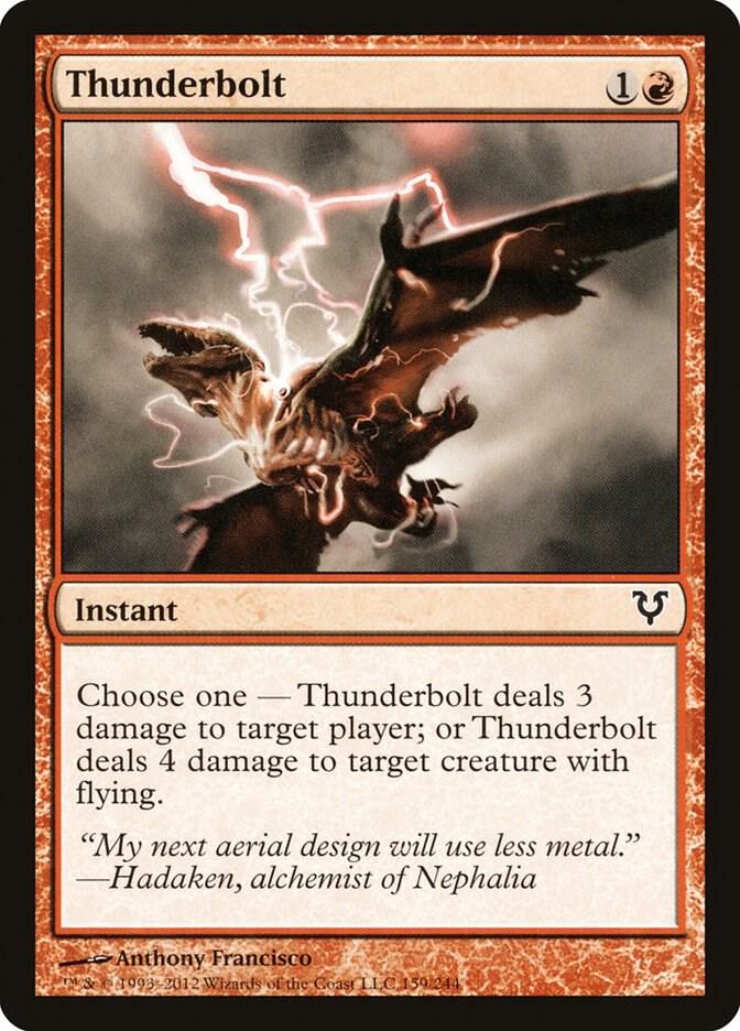 Thunderbolt (159) [Avacyn Restored]
