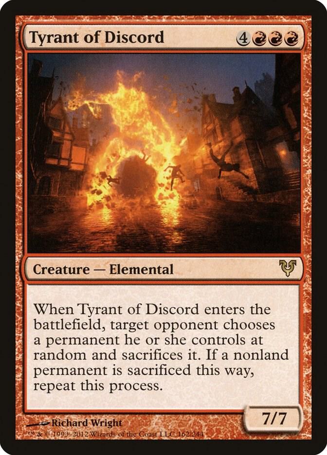 Tyrant of Discord (162) [Avacyn Restored]