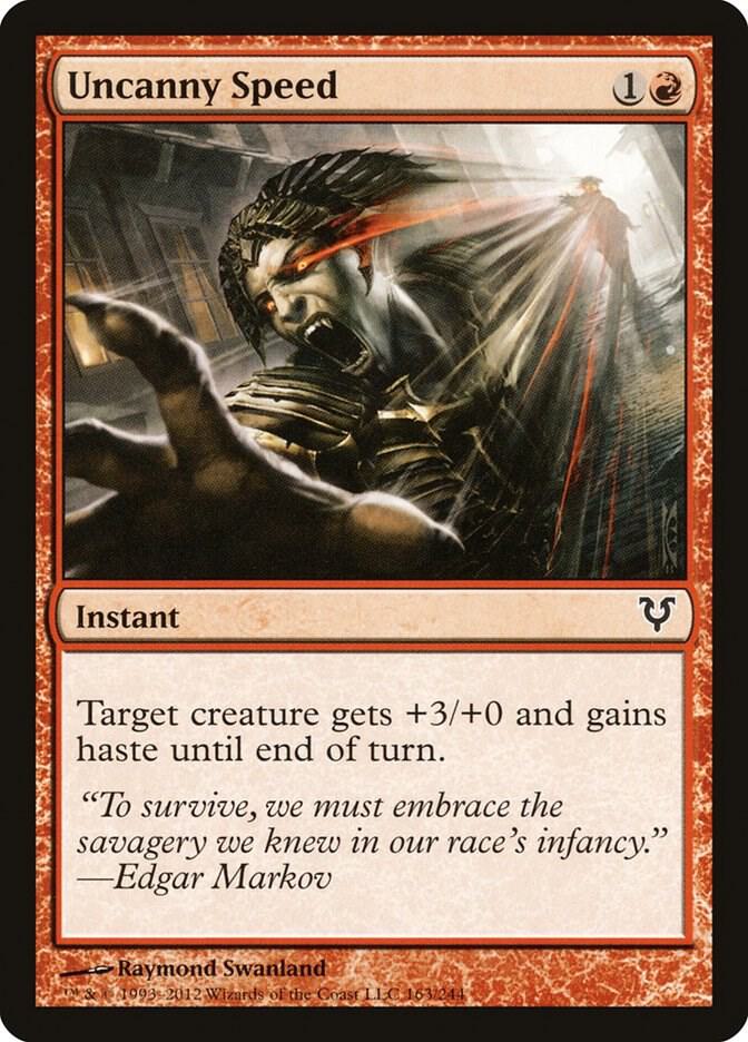 Uncanny Speed (163) [Avacyn Restored]