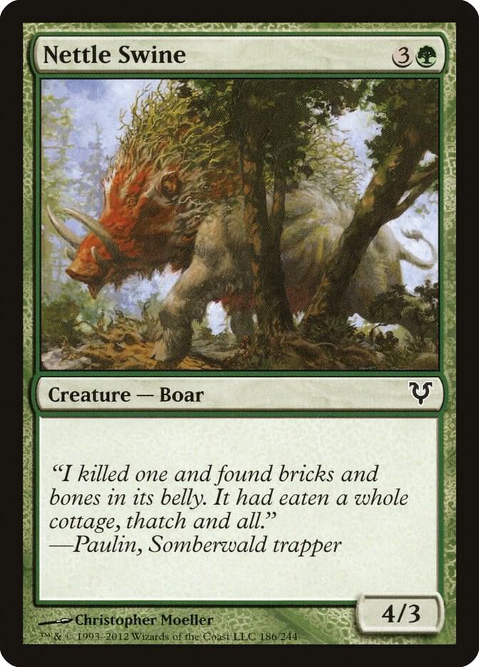 Nettle Swine (186) [Avacyn Restored]