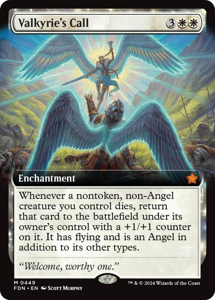 Valkyrie's Call (Extended Art) (449) [Foundations]
