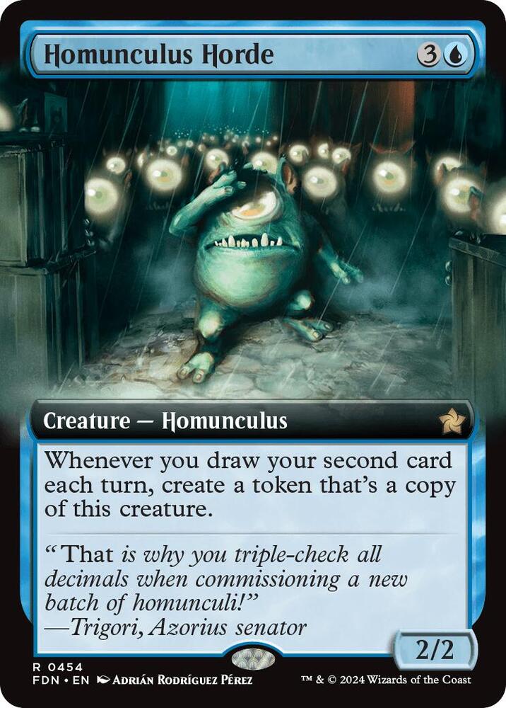 Homunculus Horde (Extended Art) (454) [Foundations]