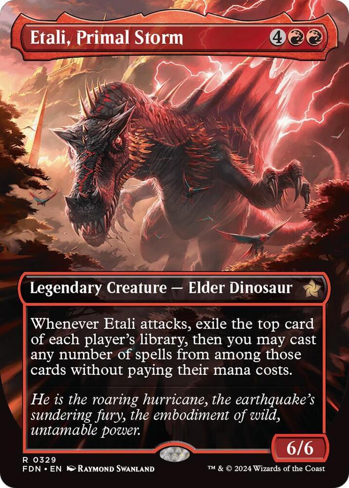 Etali, Primal Storm (Borderless) (329) [Foundations]