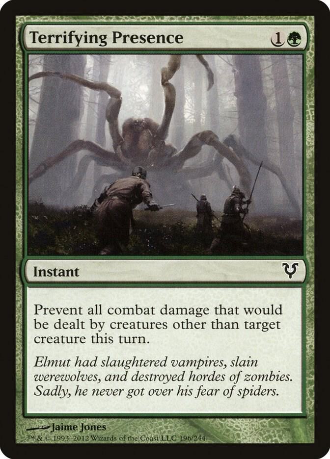 Terrifying Presence (196) [Avacyn Restored]