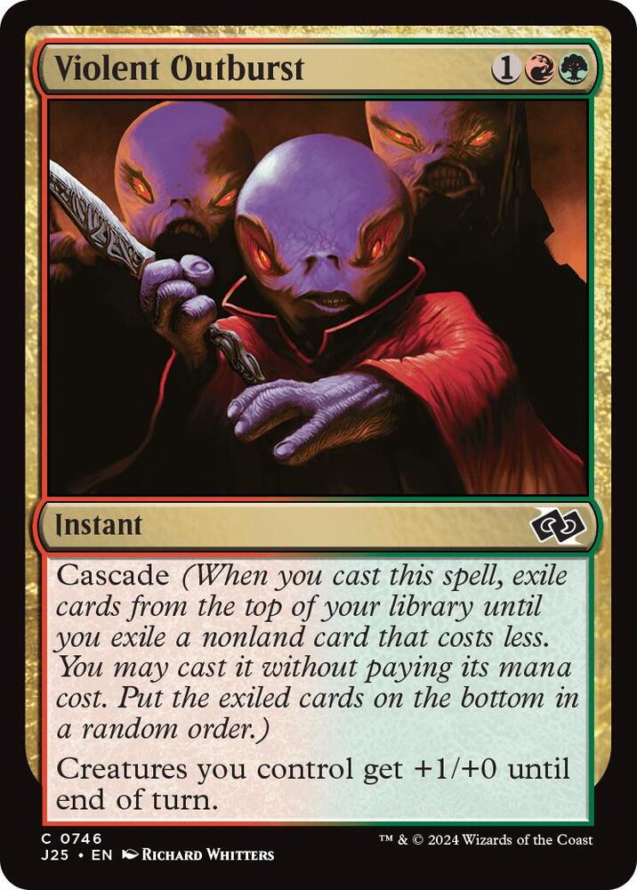 Violent Outburst (746) [Foundations Jumpstart]