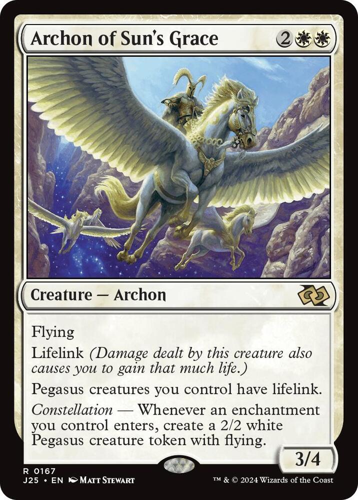 Archon of Sun's Grace (167) [Foundations Jumpstart]