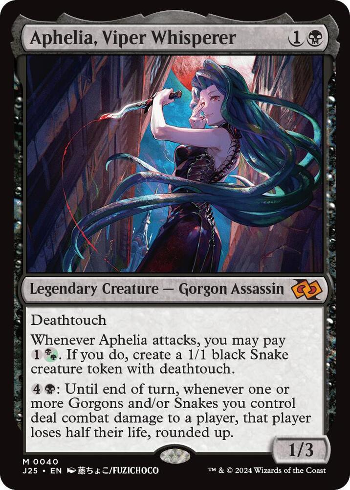 Aphelia, Viper Whisperer (Anime) (40) [Foundations Jumpstart]