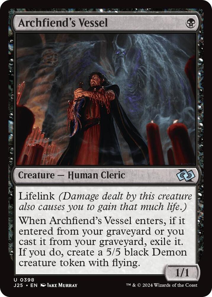 Archfiend's Vessel (398) [Foundations Jumpstart]
