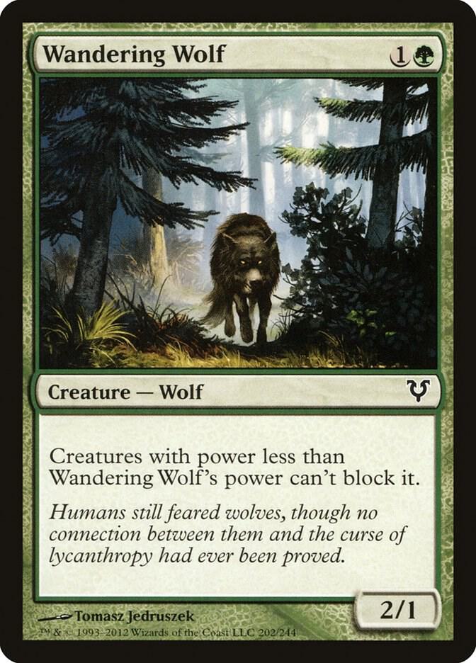 Wandering Wolf (202) [Avacyn Restored]