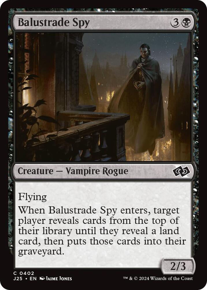 Balustrade Spy (402) [Foundations Jumpstart]
