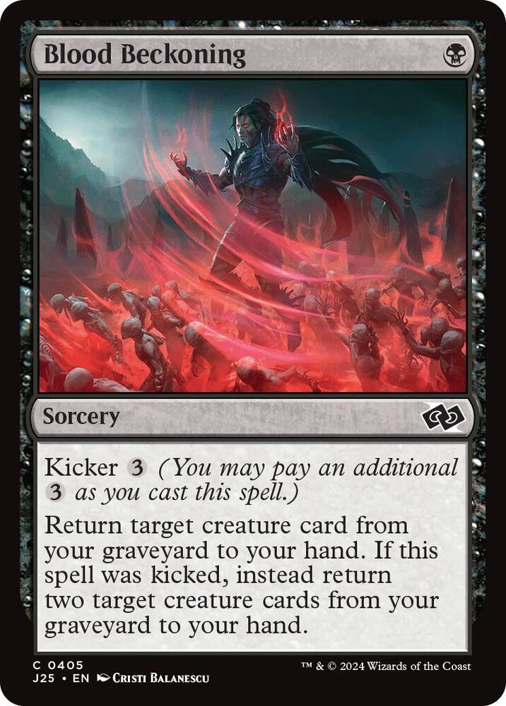 Blood Beckoning (405) [Foundations Jumpstart]
