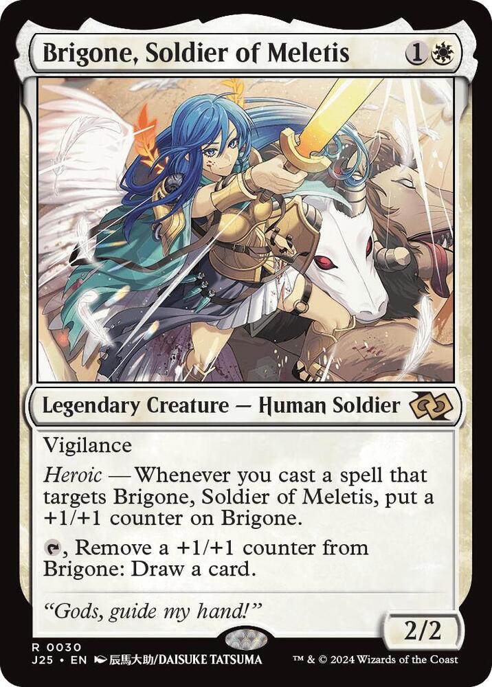 Brigone, Soldier of Meletis (Anime) (30) [Foundations Jumpstart]