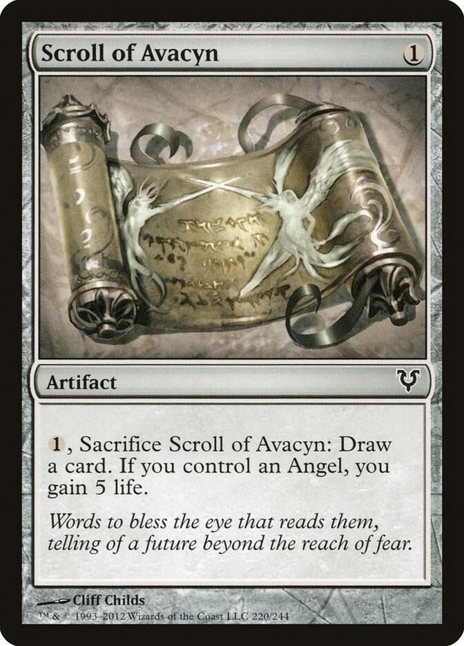 Scroll of Avacyn (220) [Avacyn Restored]