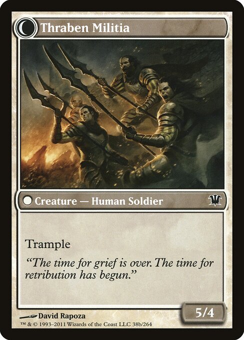 Thraben Sentry (38) [Innistrad] Reverse