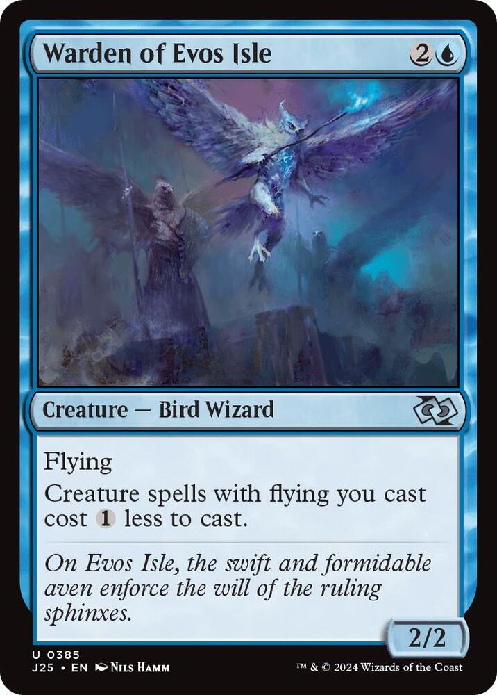 Warden of Evos Isle (385) [Foundations Jumpstart]