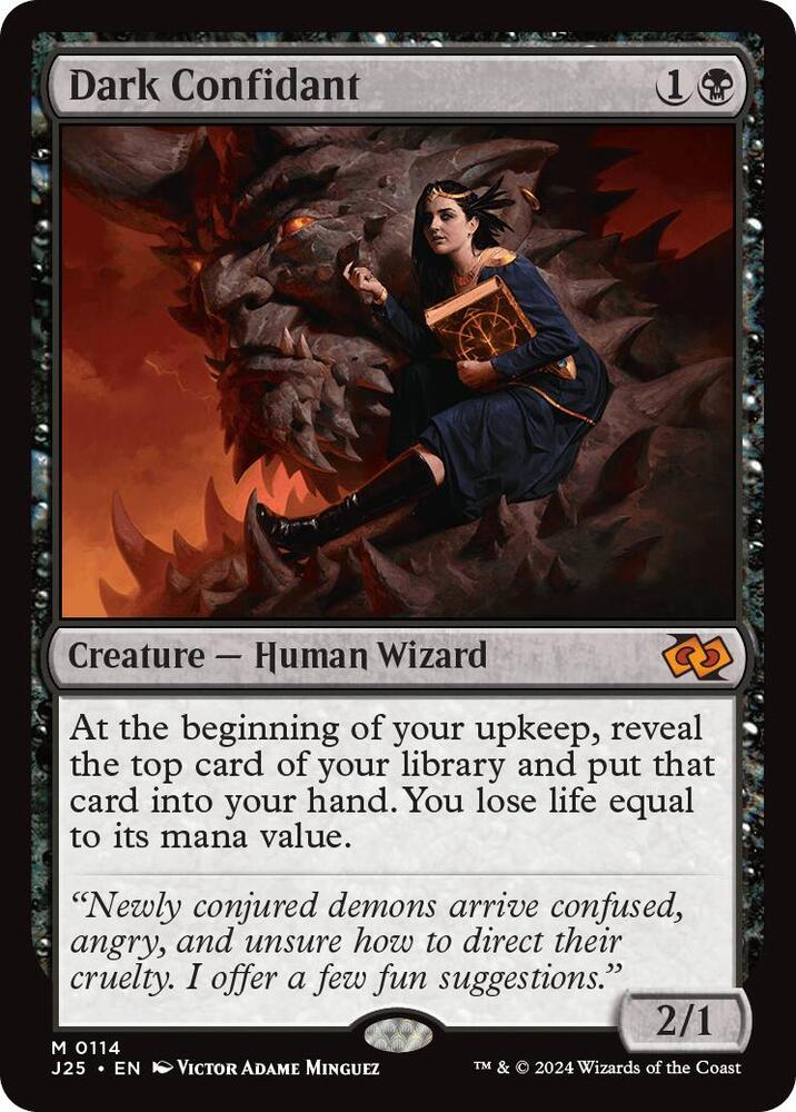 Dark Confidant (114) [Foundations Jumpstart]