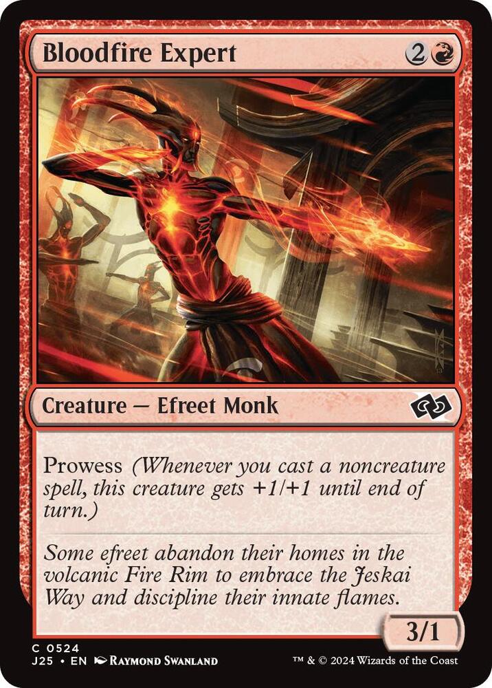 Bloodfire Expert (524) [Foundations Jumpstart]