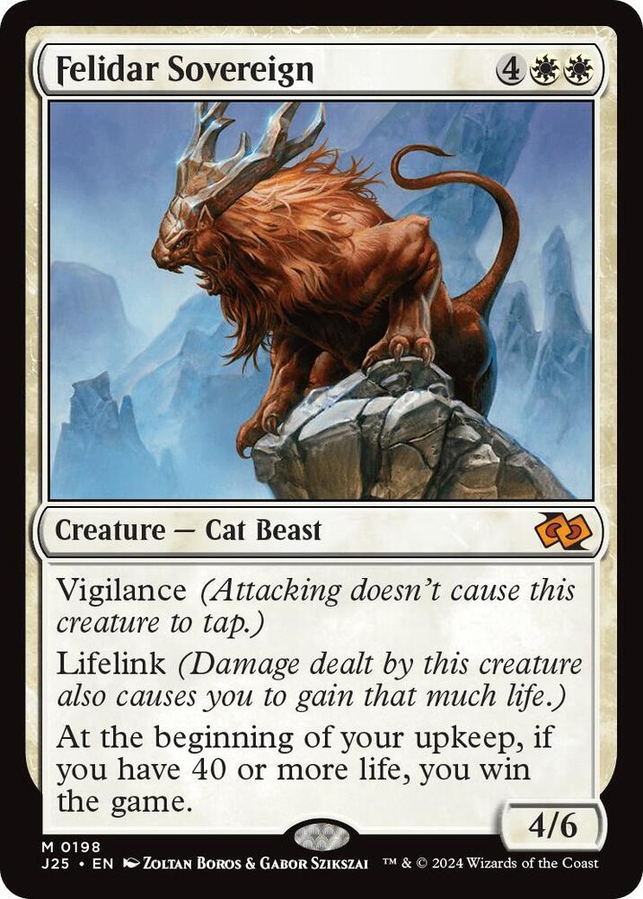 Felidar Sovereign (198) [Foundations Jumpstart]